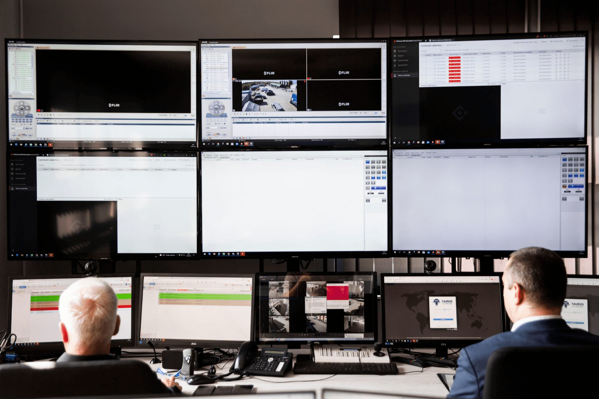 Zintegrowane Centrum Monitorowania Alarmów (ZCMA) - Taurus Ochrona